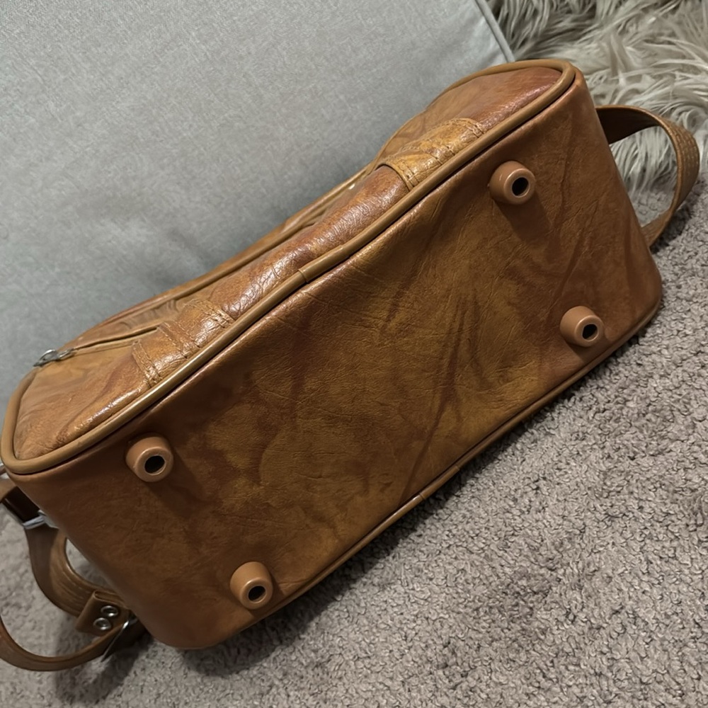 Vintage American Tourister Carryon Shoulder Strap Bag-EUC-Brown - Picture 11 of 17